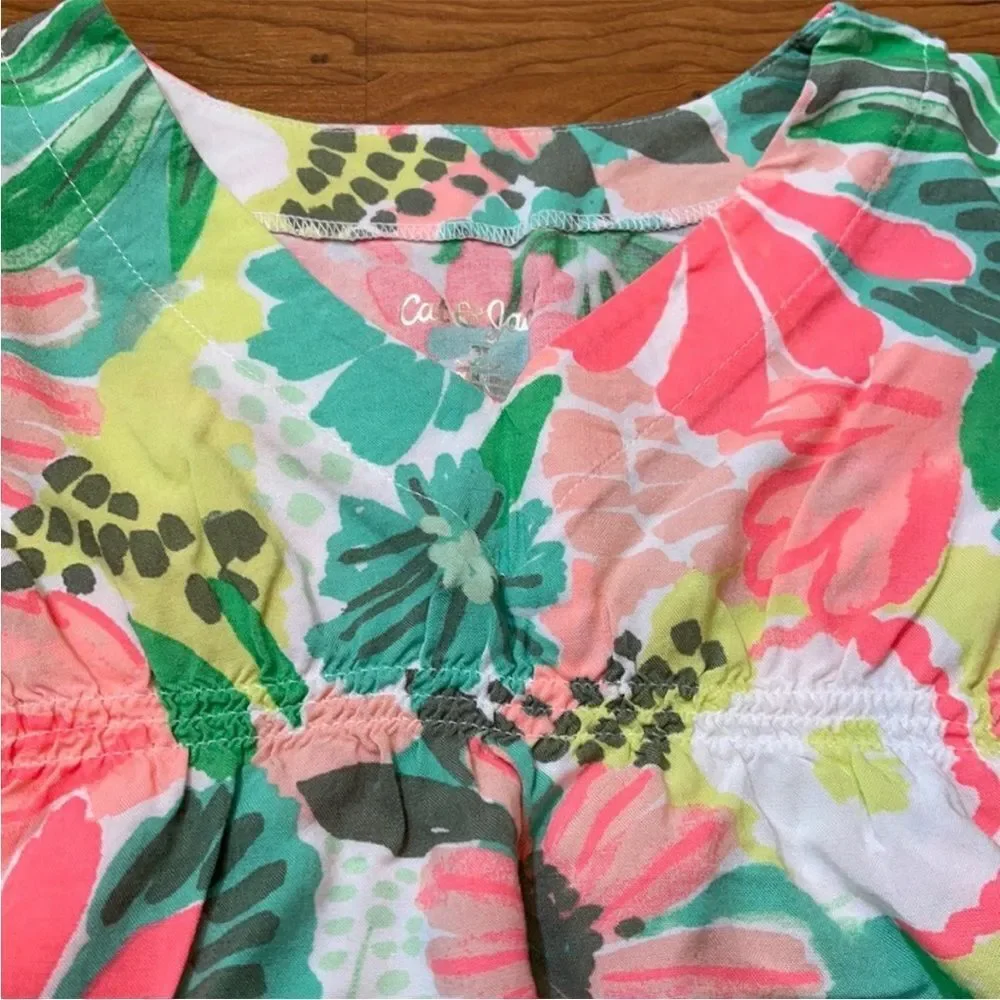 Cat & Jack tassel swimsuit coverup size 6/6X